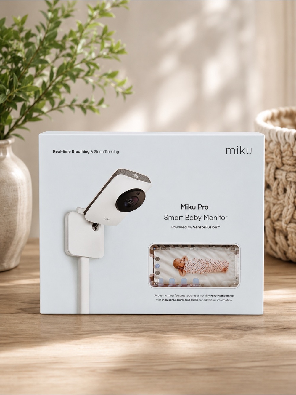 Miku Pro Smart Baby Monitor - New In Box